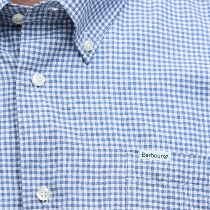 Barbour Mens Finwell Gingham Tailored Shirt