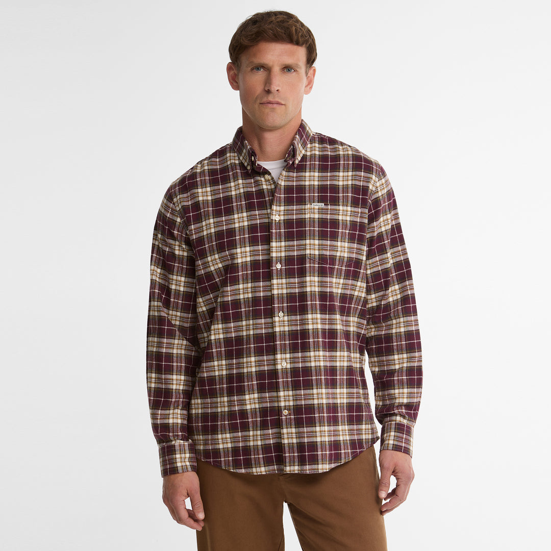 Barbour Mens Telfield Regular Fit Checked Shirt