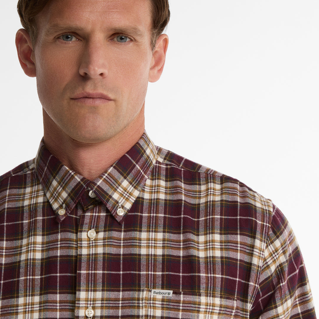 Barbour Mens Telfield Regular Fit Checked Shirt