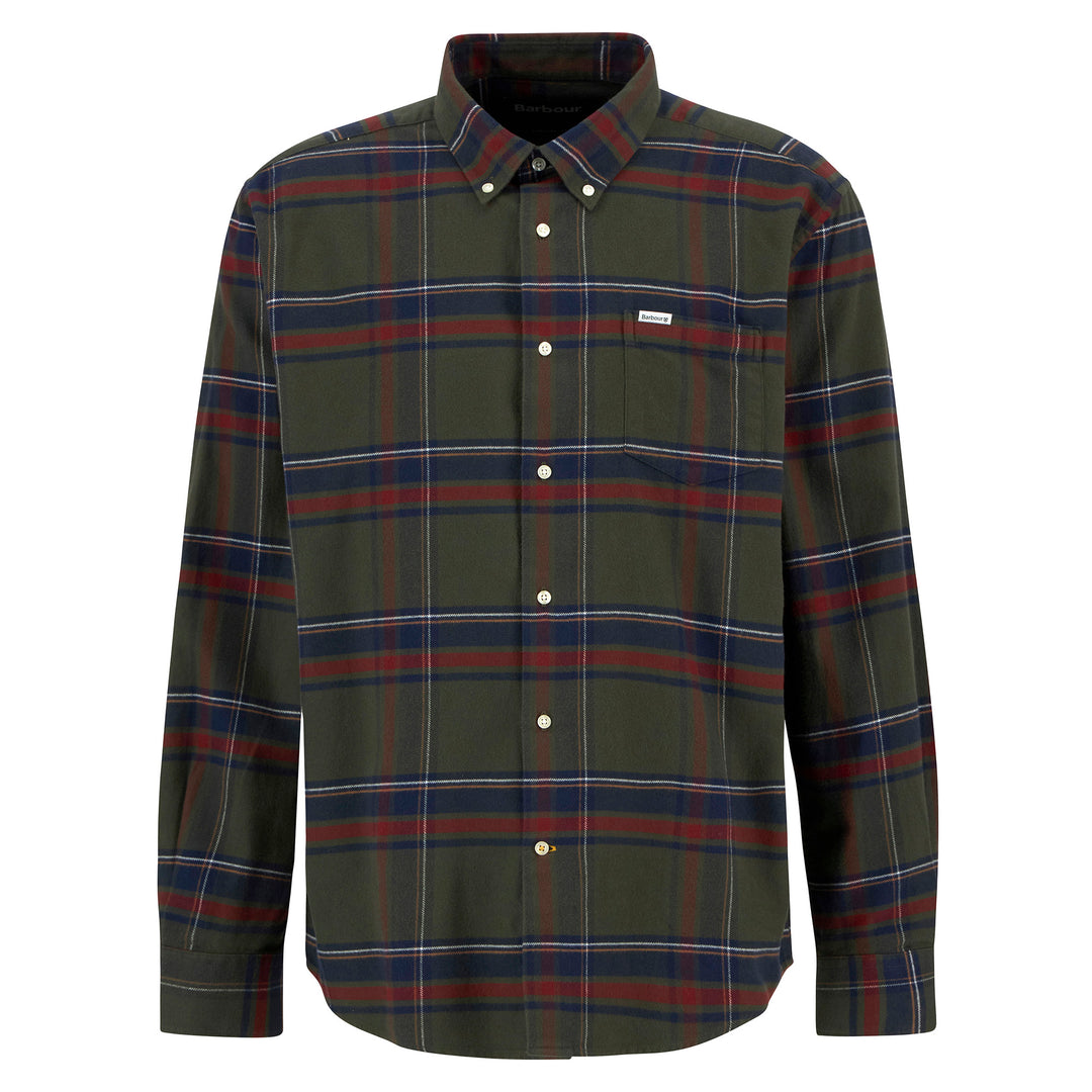 Barbour Mens Dogwood Regular Checked Shirt