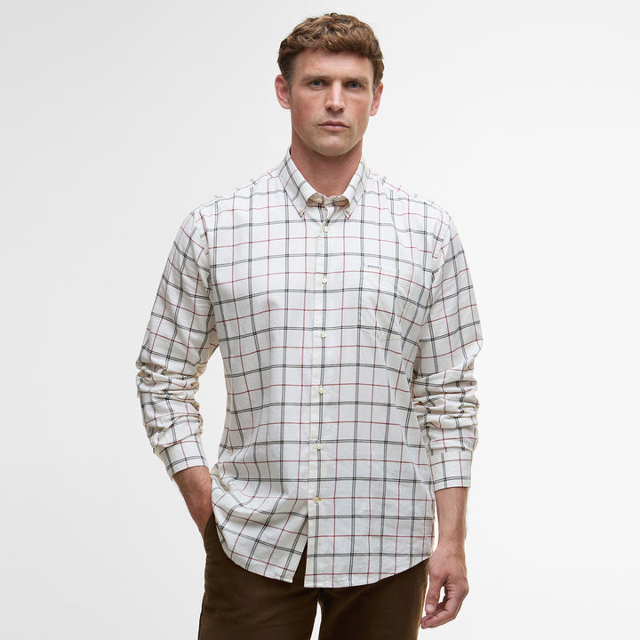 Barbour Mens Deepfell Regular Tattersal Shirt
