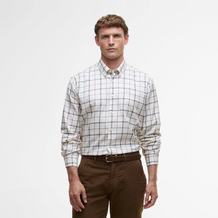Barbour Mens Deepfell Regular Tattersal Shirt