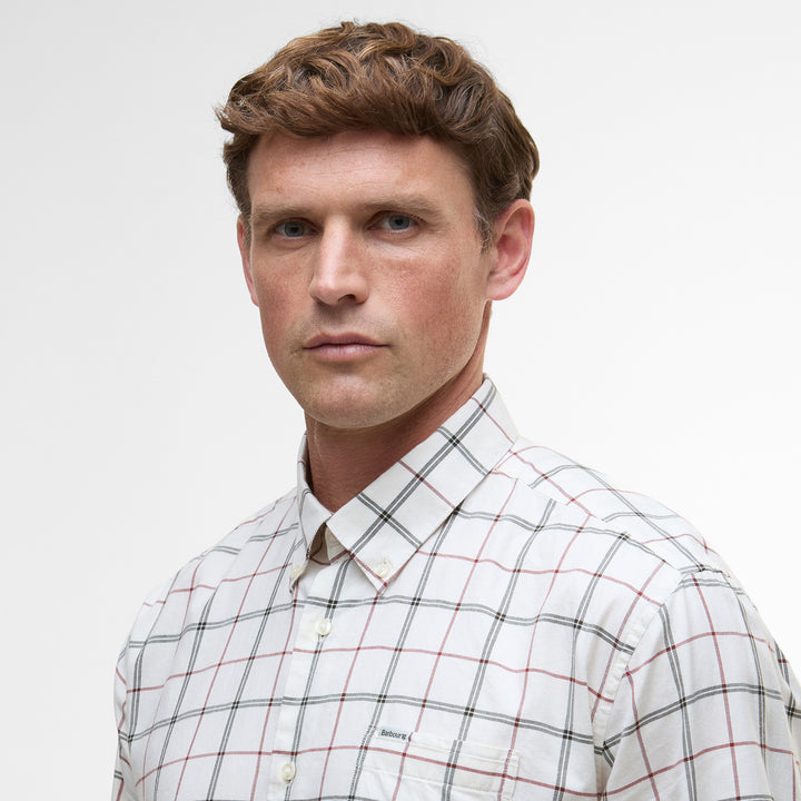 Barbour Mens Deepfell Regular Tattersal Shirt