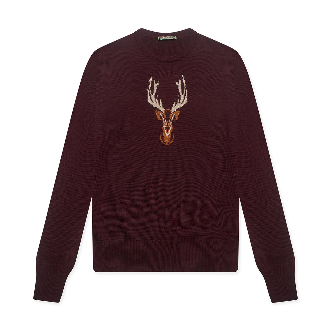 Waring Brooke Ladies Majestic Stag Jumper