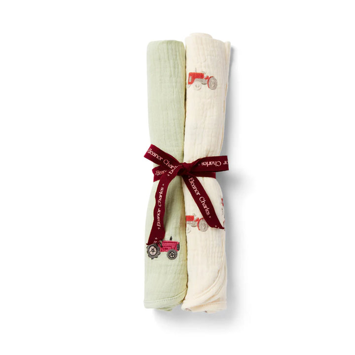 Eleanor Charles On The Farm Muslins 2 Pack