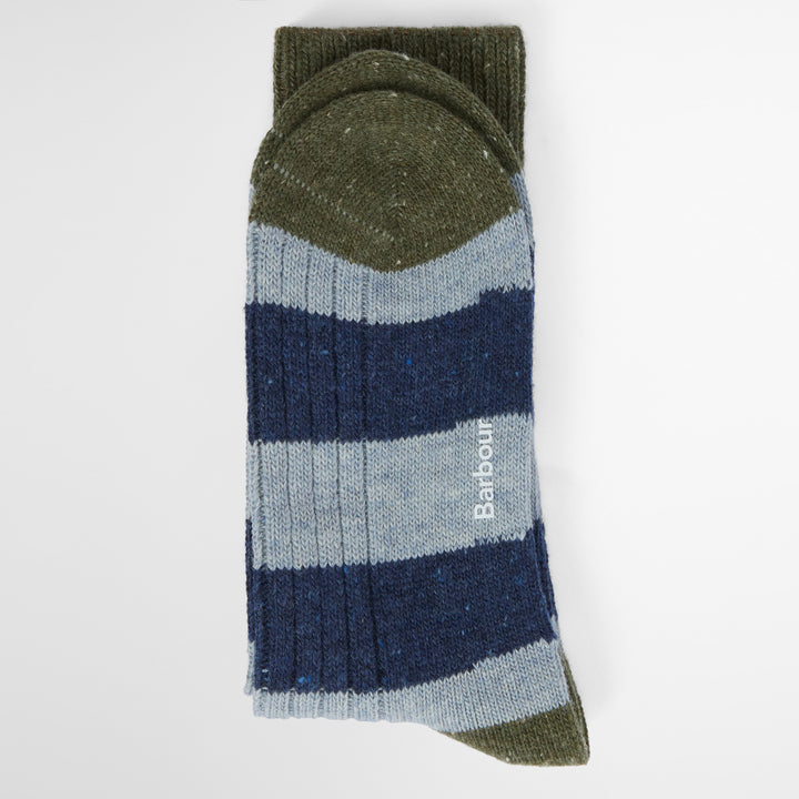 Barbour Mens Houghton Stripe Sock