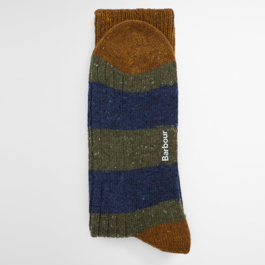 Barbour Mens Houghton Stripe Sock