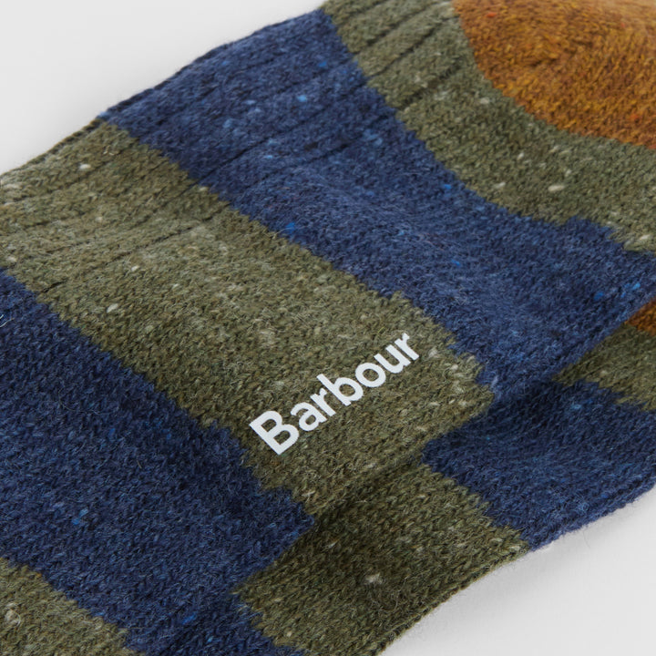 Barbour Mens Houghton Stripe Sock