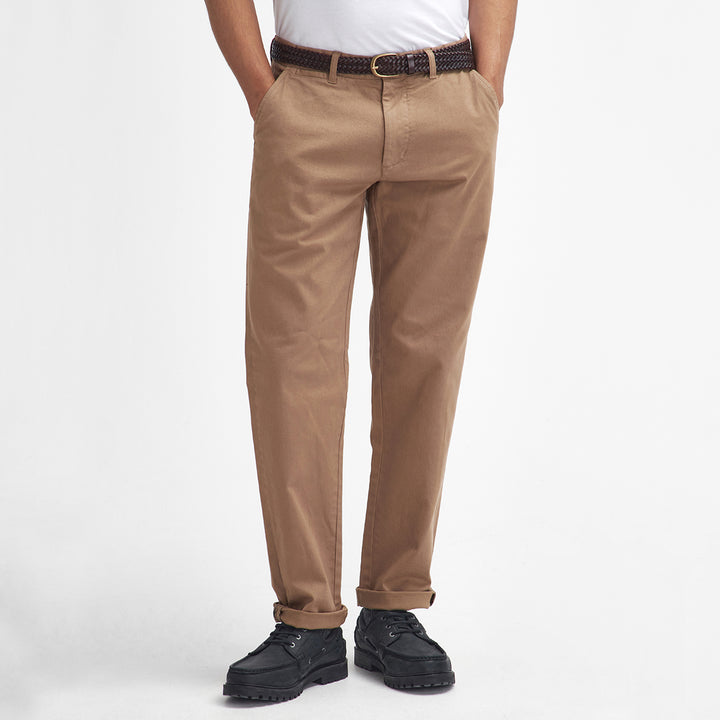 Barbour Mens Washed Twill Tailored Fit Trousers