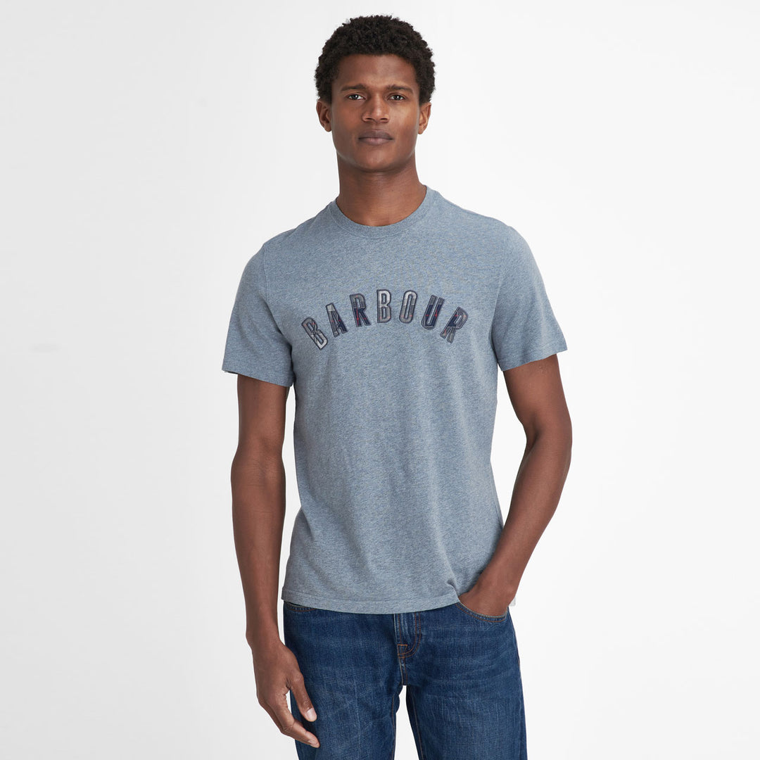 Barbour Mens Ancroft Tartan T-Shirt