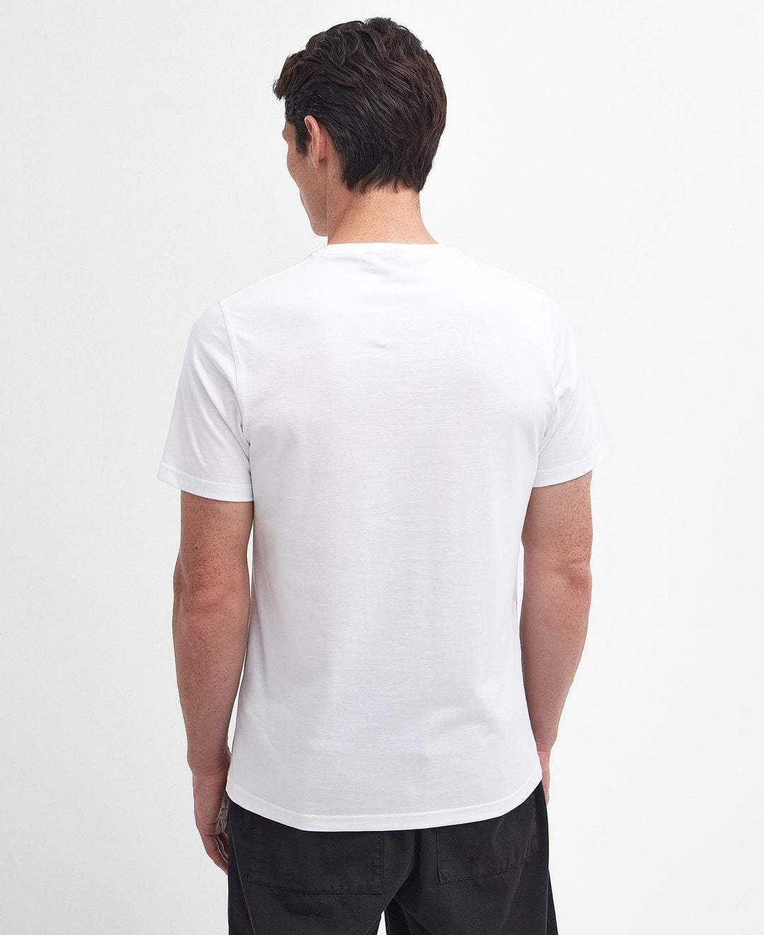 Barbour Mens Fly Tee#White