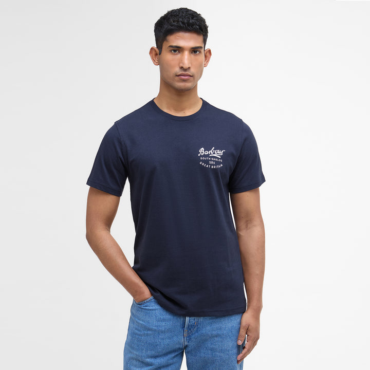 Barbour Mens Script Graphic T-Shirt