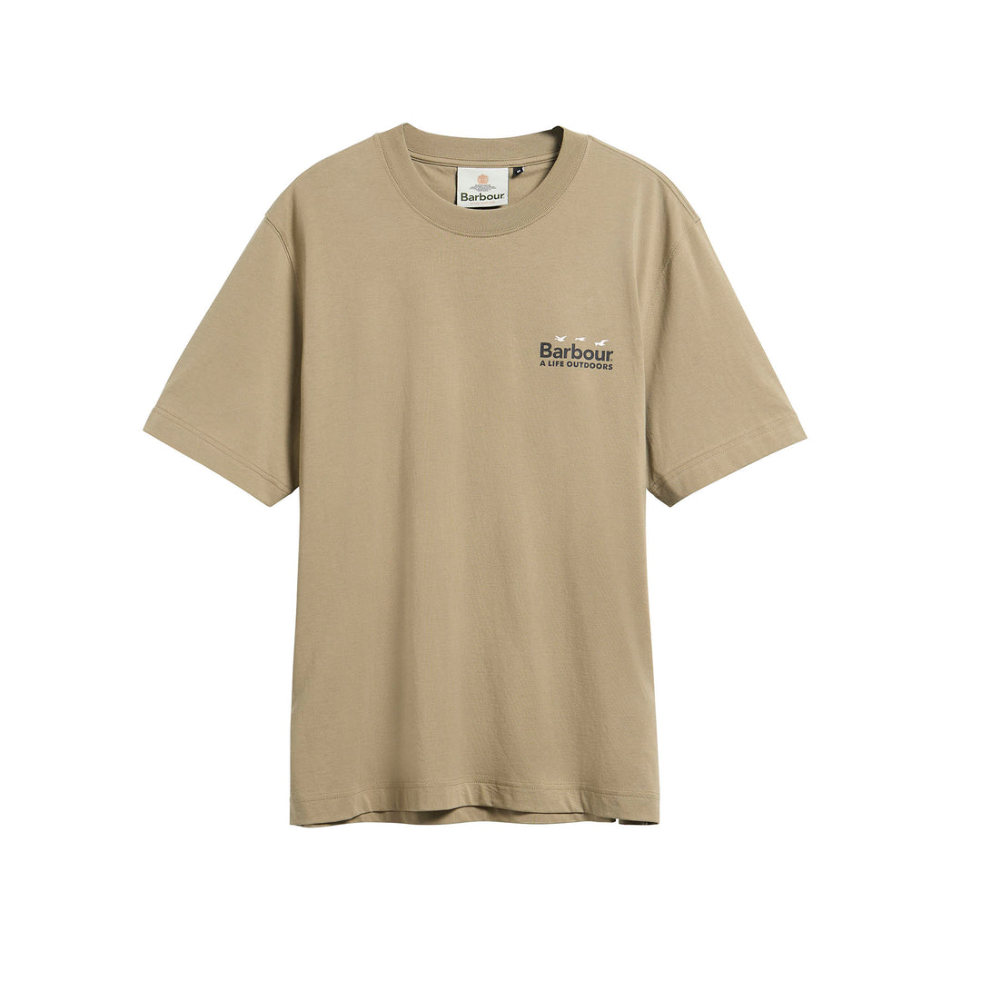 Barbour Mens Fly Home Relaxed Graphic T-Shirt