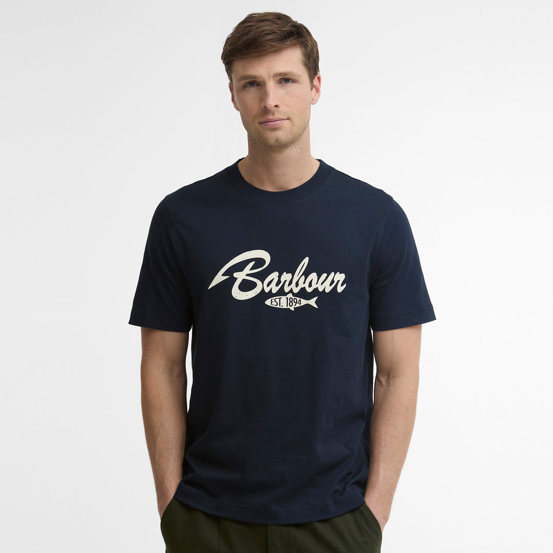 Barbour Mens Hook Relaxed Graphic T-Shirt