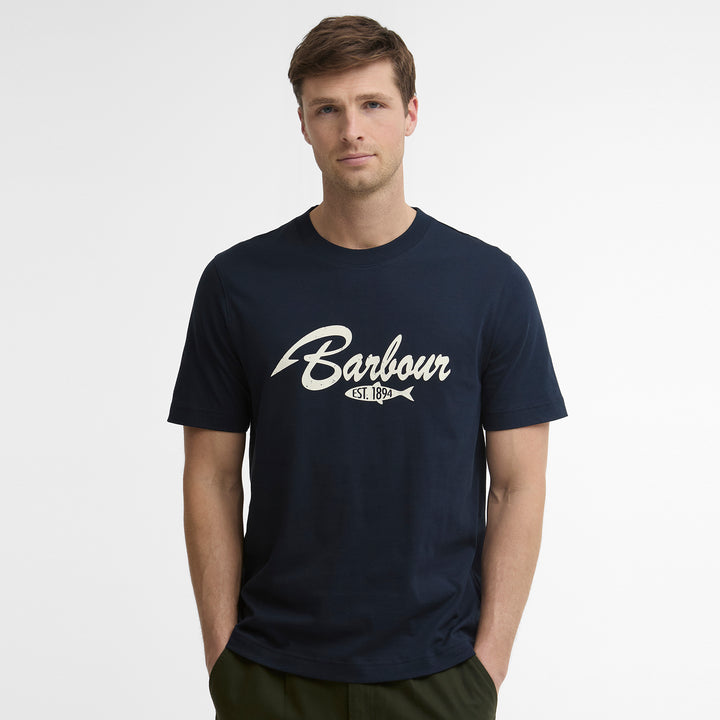 Barbour Mens Hook Relaxed Graphic T-Shirt