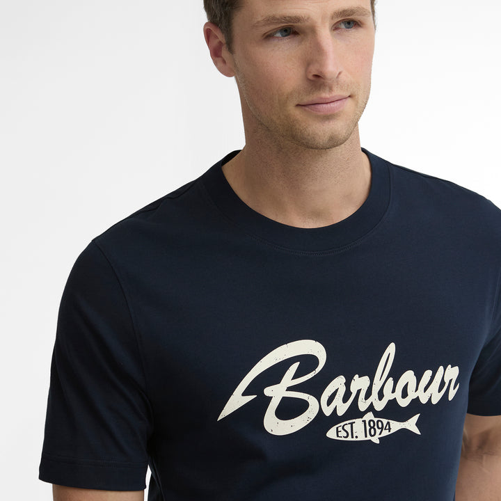 Barbour Mens Hook Relaxed Graphic T-Shirt