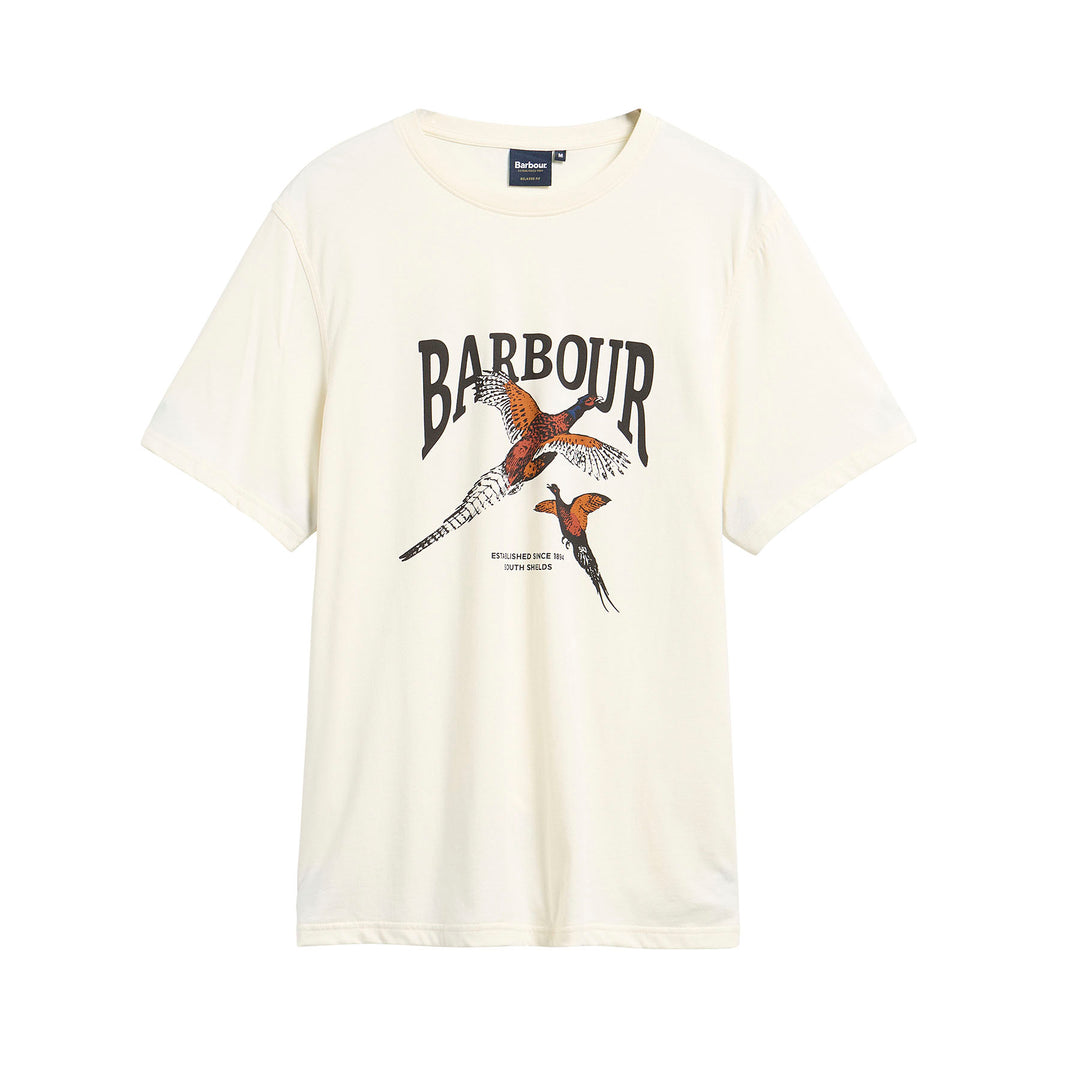 Barbour Mens Pheasant Graphic Tailored T-Shirt