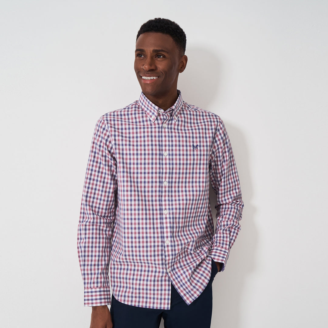 Crew Mens Tattersall Twill Shirt