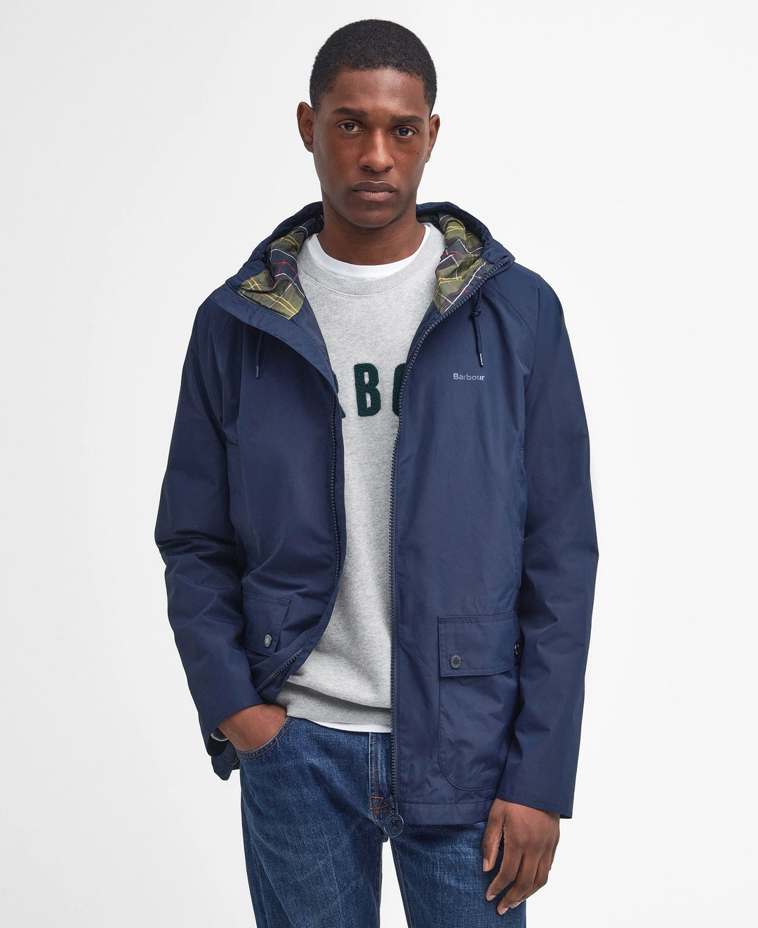 Barbour Mens Hooded Domus Jacket Millbry Hill