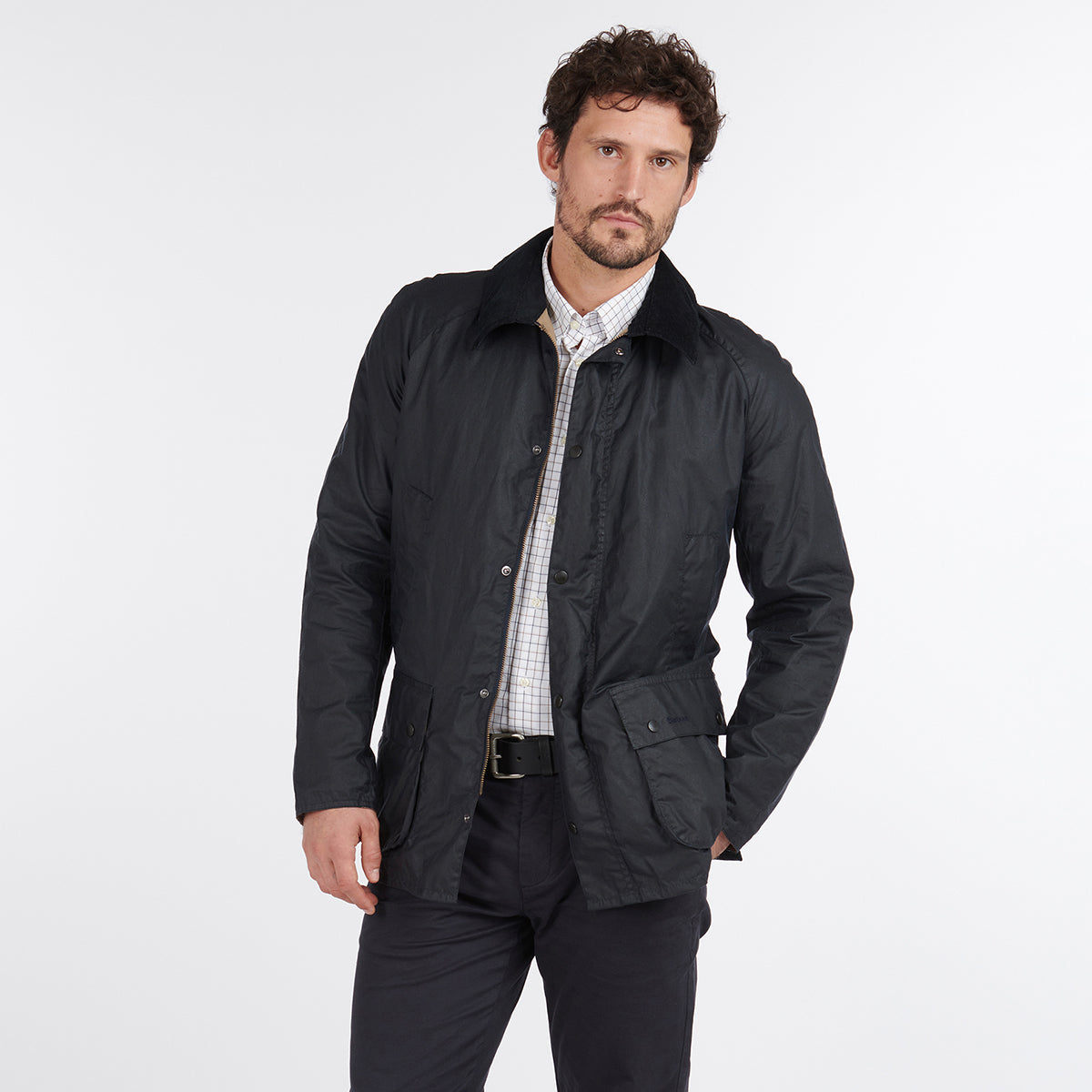 Barbour Mens Lightweight Ashby Wax Jacket - Royal Navy | Millbry Hill