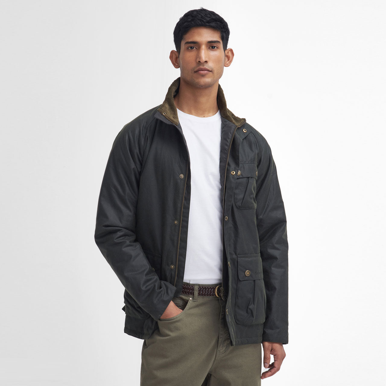 Barbour jacket with rose gold zip best sale