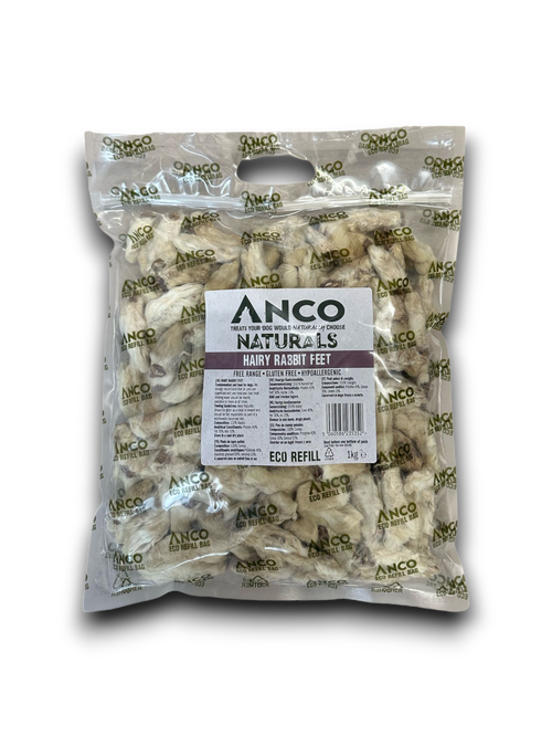 Anco Naturals Hairy Rabbit Feet Eco-bag