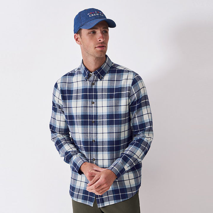 Crew Mens Classic Fit Flannel Shirt