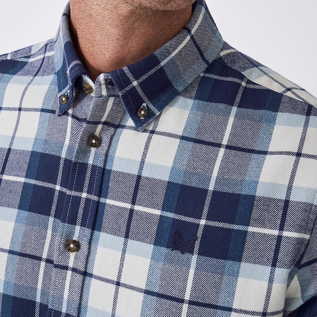 Crew Mens Classic Fit Flannel Shirt