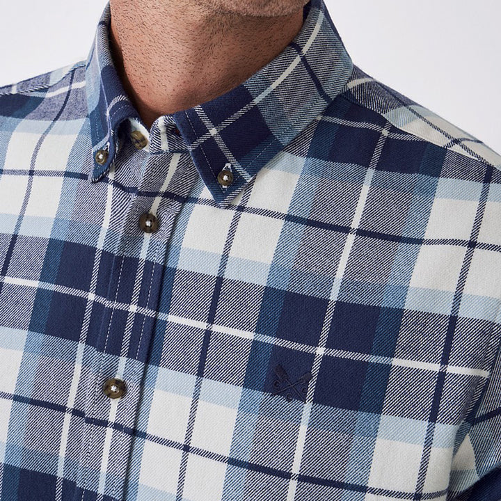 Crew Mens Classic Fit Flannel Shirt
