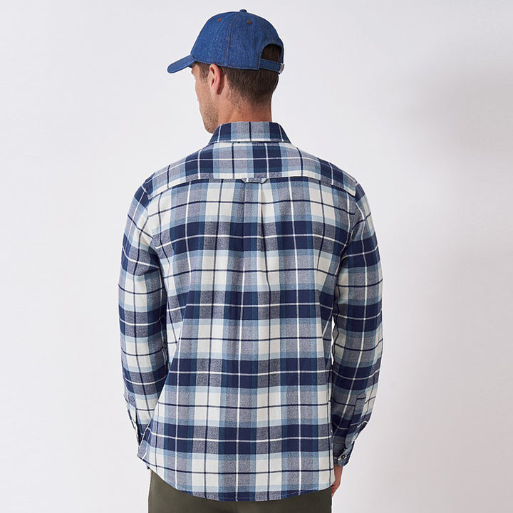 Crew Mens Classic Fit Flannel Shirt