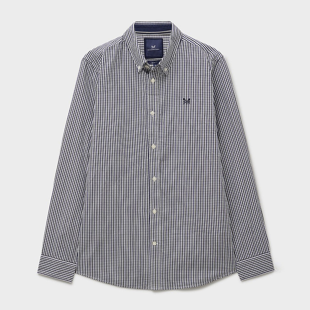 Crew Mens Micro Gingham Shirt