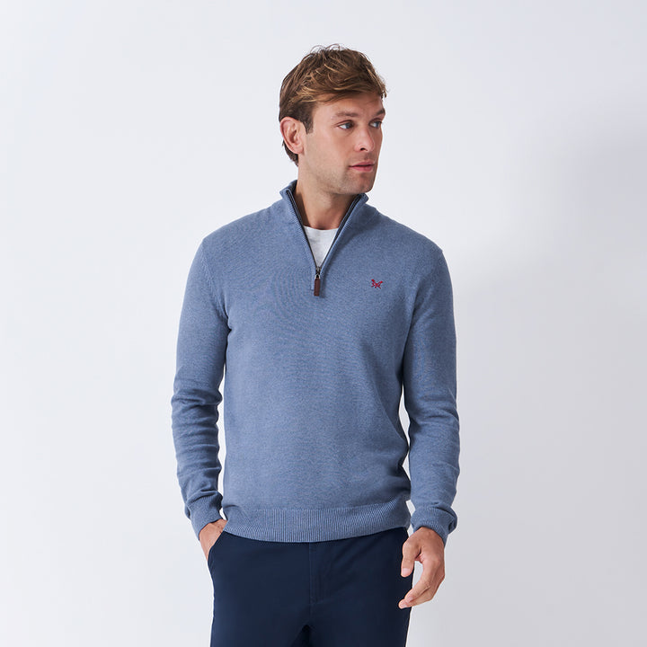 Crew Mens Organic Classic 1/2 Zip