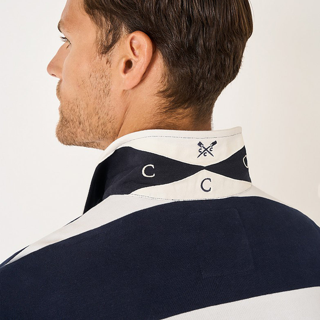 Crew Mens Long Sleeve Stripe Rugby