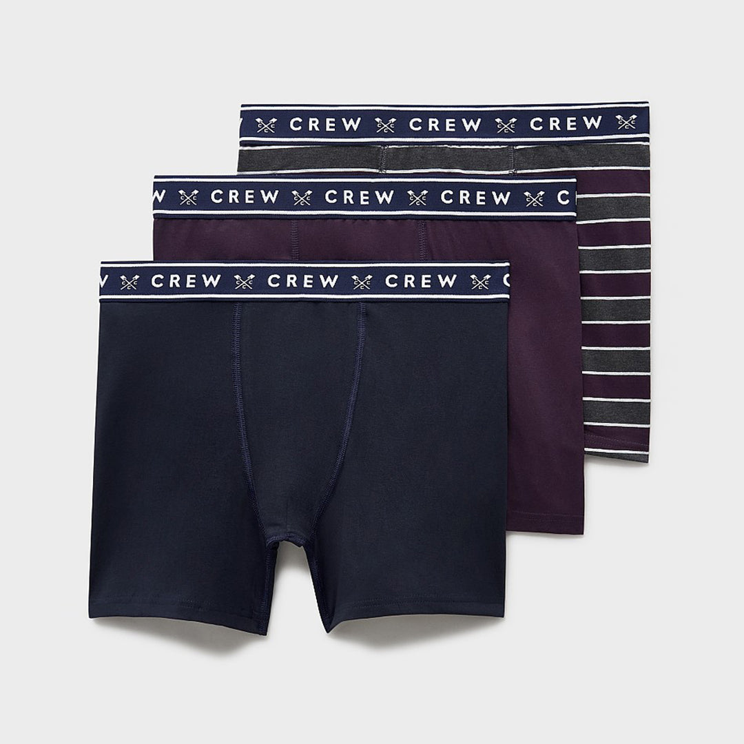 Crew Mens Jersey Boxers 3 Pack
