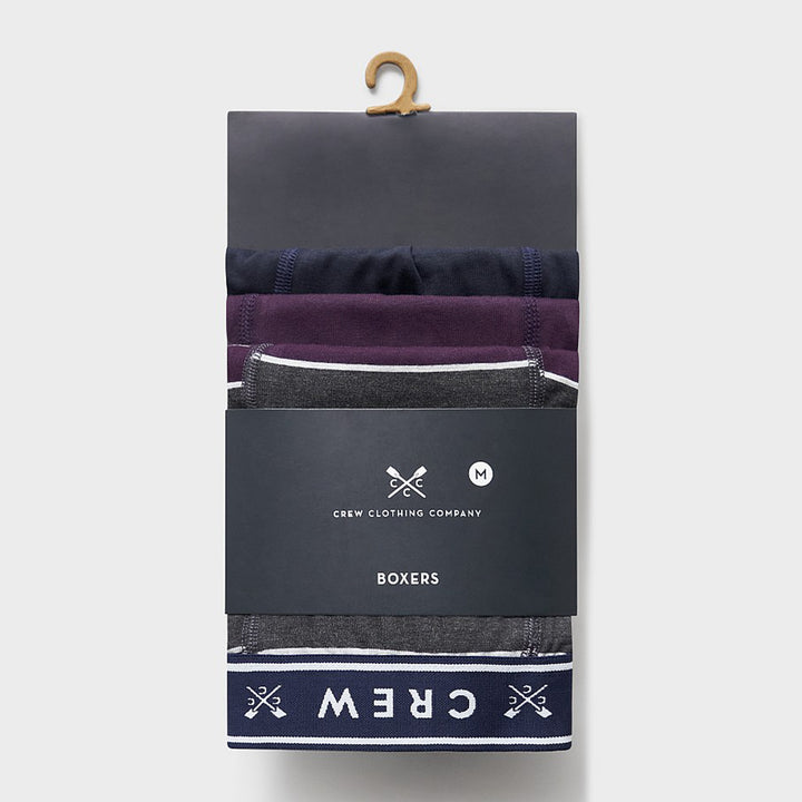 Crew Mens Jersey Boxers 3 Pack
