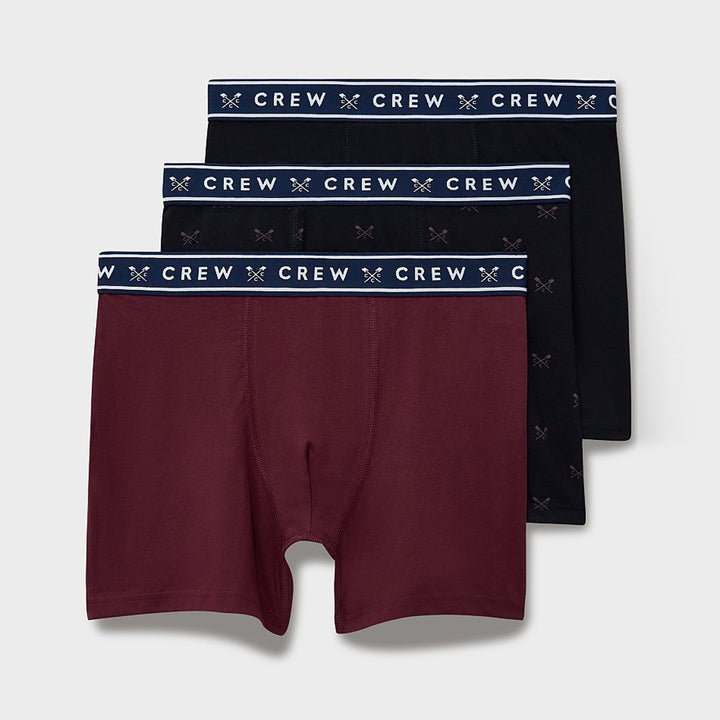 Crew Mens Jersey Boxers 3 Pack