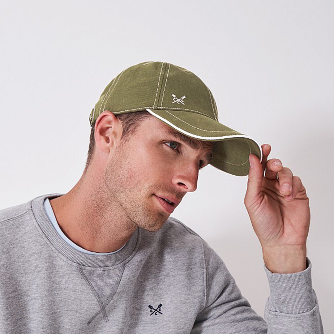 Crew Piped Visor Cap