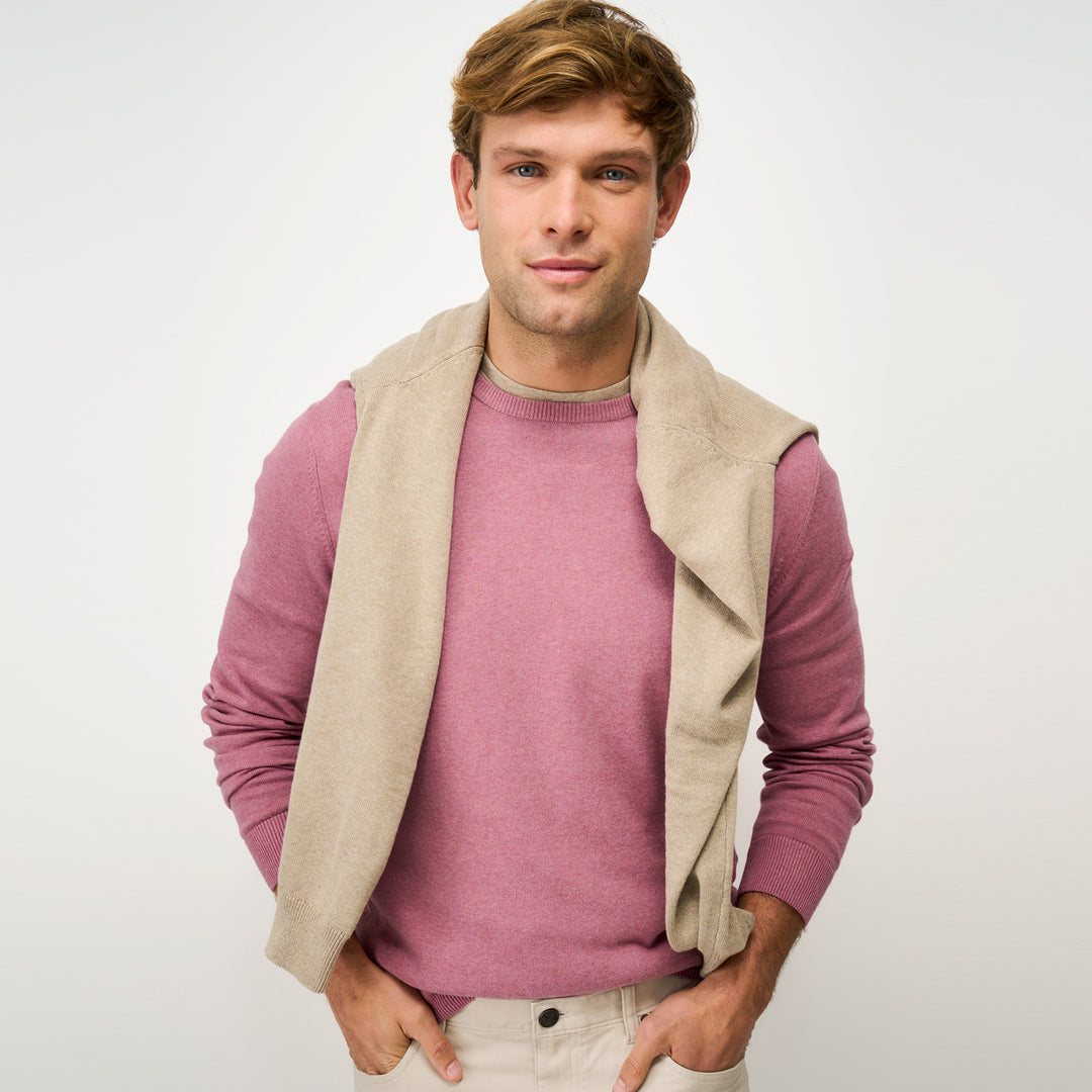 Crew Mens Organic Cotton Crew Neck Jumper