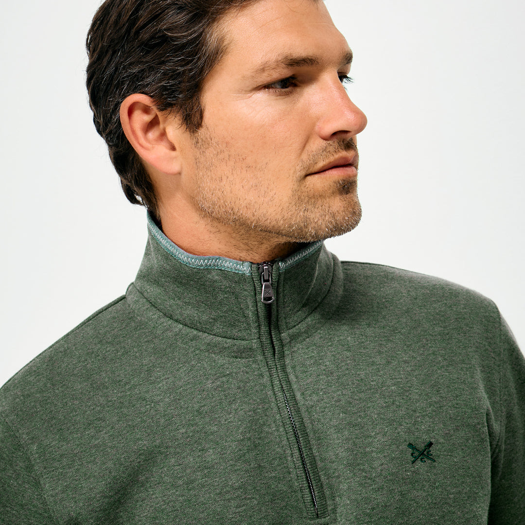 Crew Mens Classic Half Zip Sweat