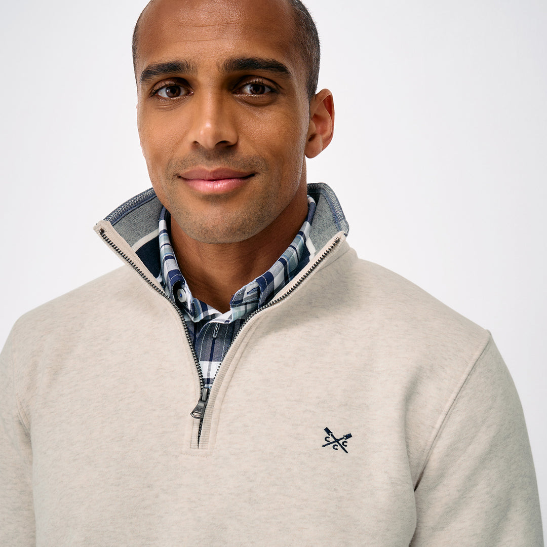 Crew Mens Classic Half Zip Sweat