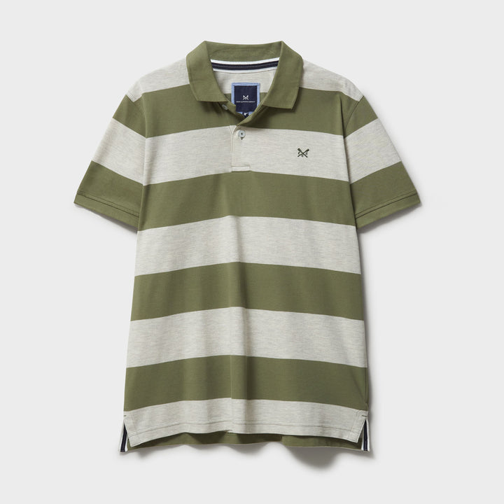 Crew Mens Heritage Stripe Polo