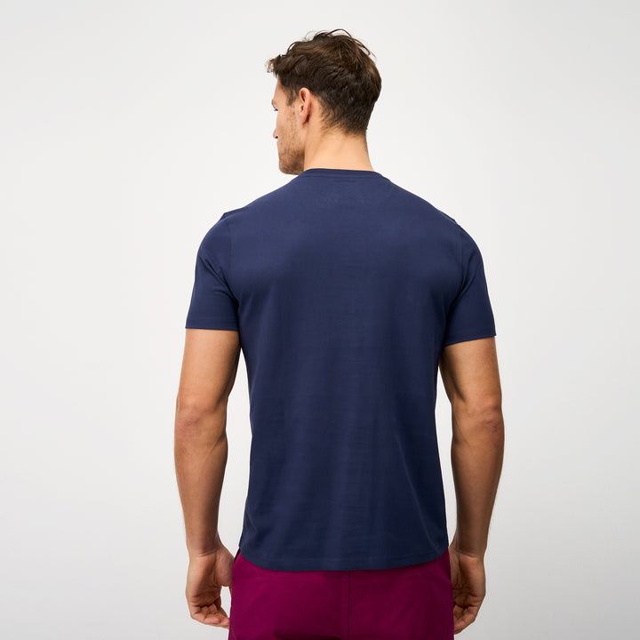 Crew Mens Bound Ribbed Tee