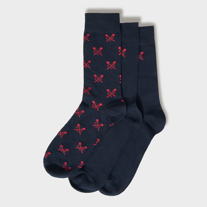 Crew Mens 3 Pack Bamboo Sock