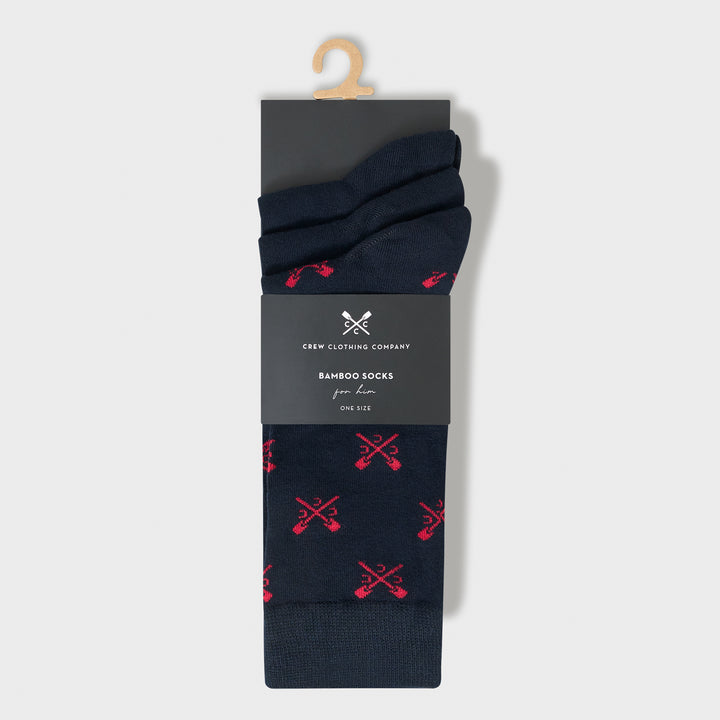 Crew Mens 3 Pack Bamboo Sock
