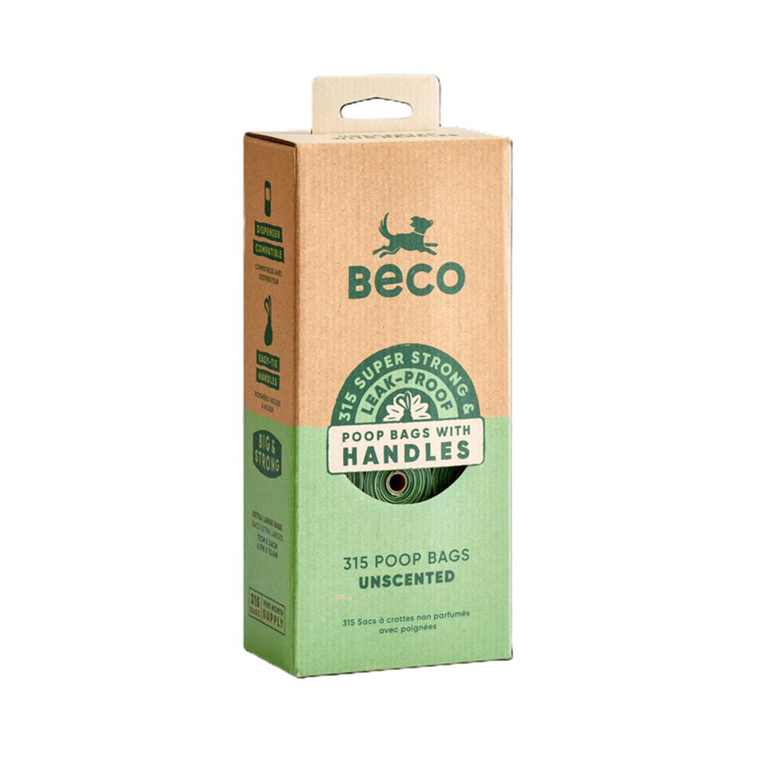 Beco Bag Unscent Handle Roll 315 Poo Bags