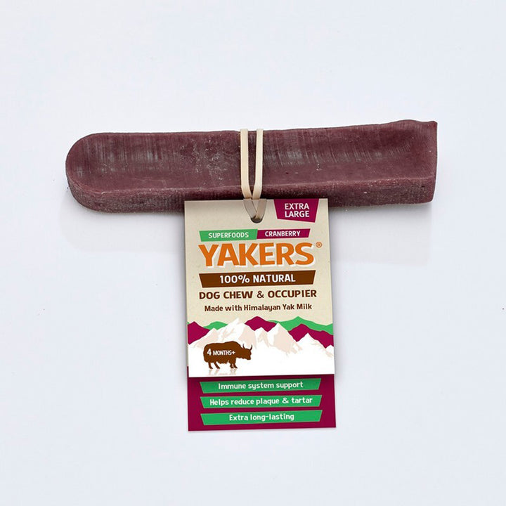Yakers Cranberry Dog Chew
