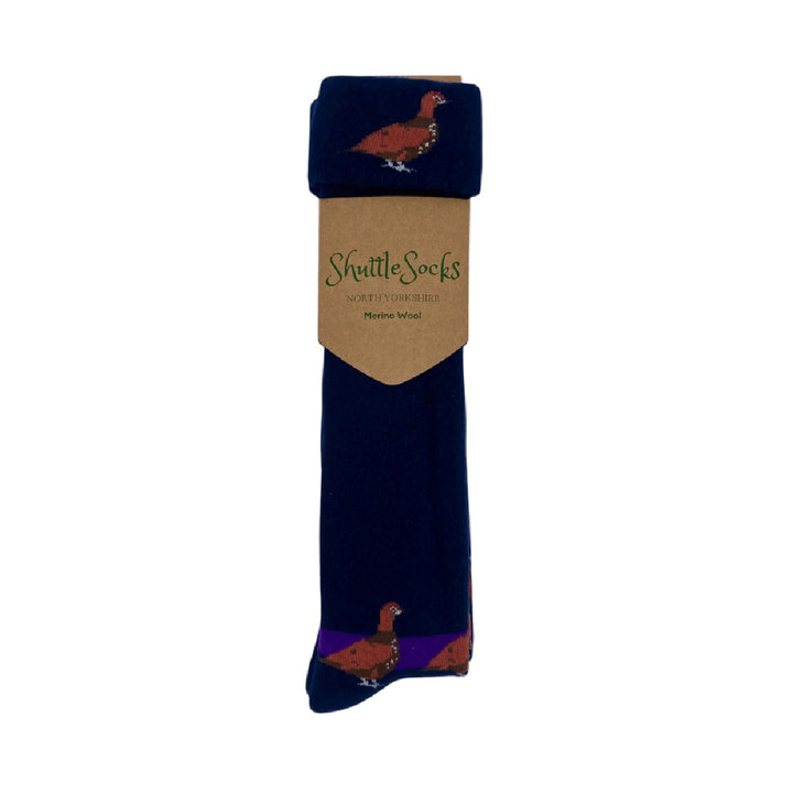 Shuttlesocks Ladies Merino Shooting Socks Grouse