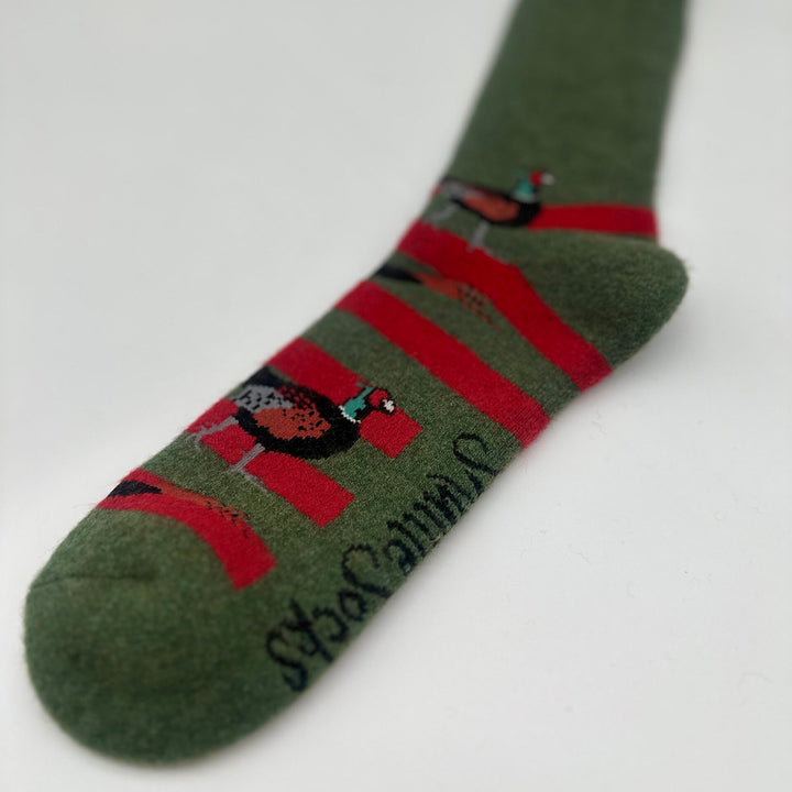 Shuttlesocks Ladies Merino Shooting Socks Pheasant