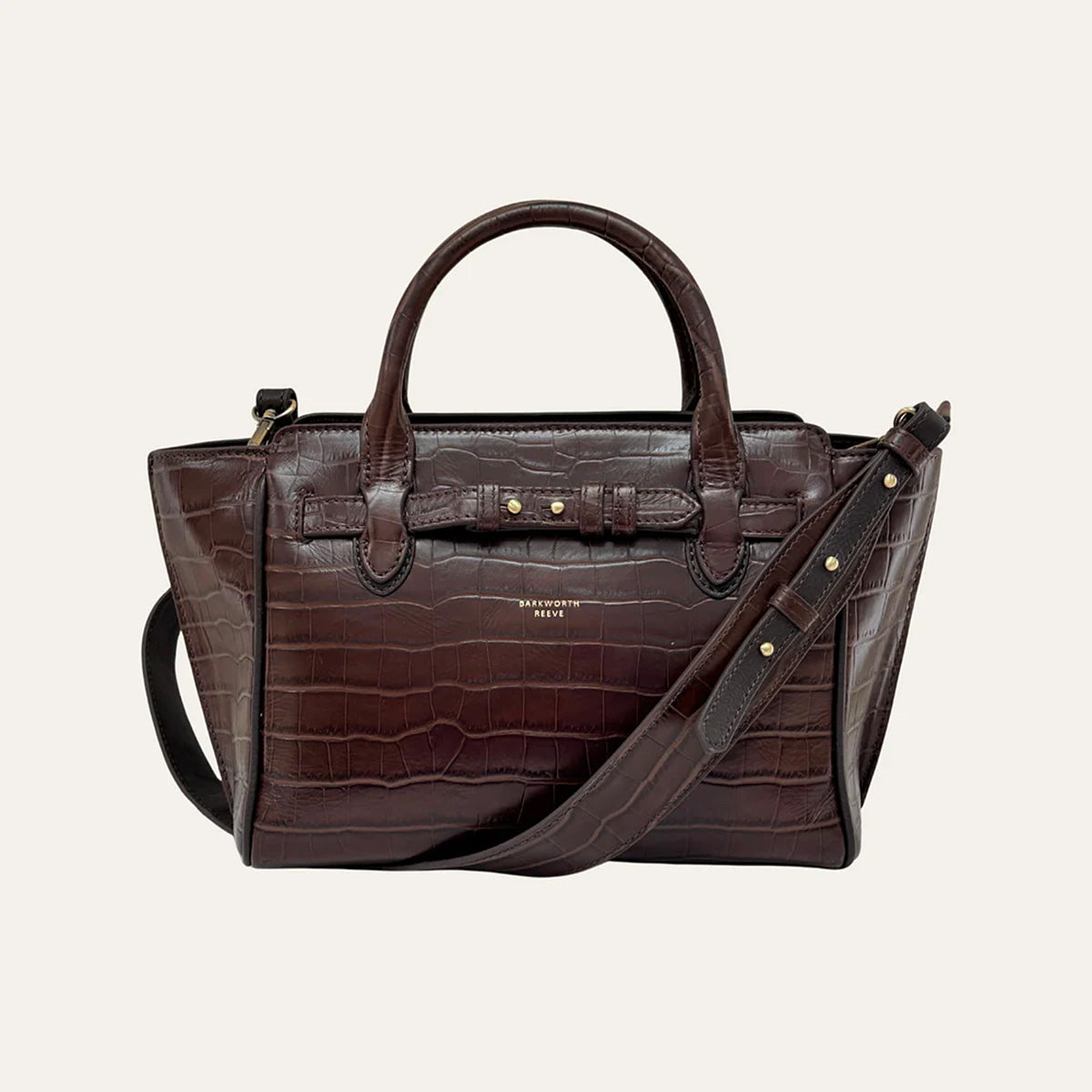 Barkworth Reeve Middleton Cross Body Bag - Croc & Tweed | Millbry Hill