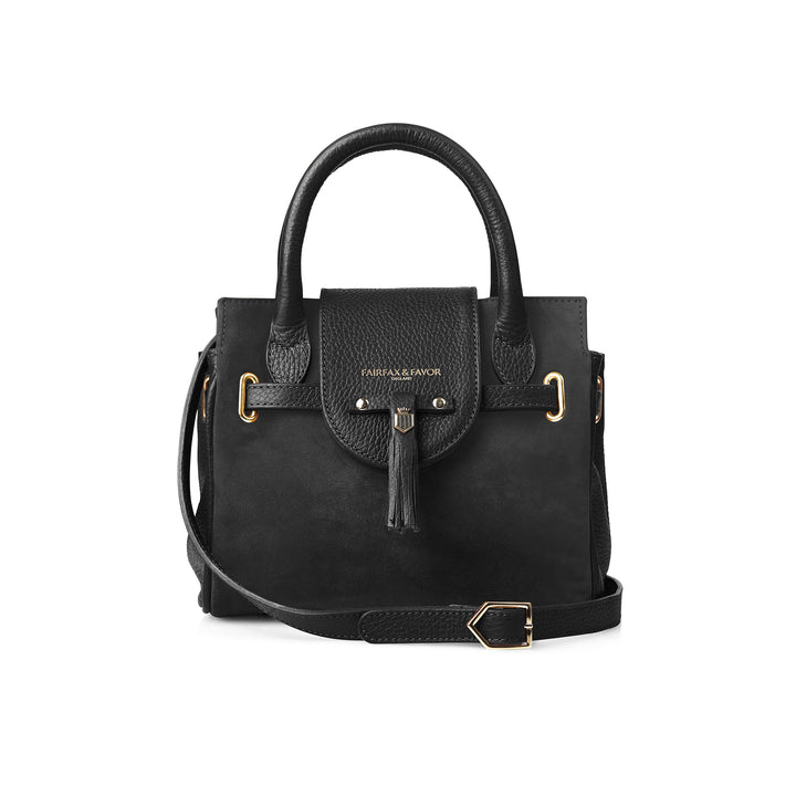Fairfax & Favor Ladies Mini Windsor Suede Handbag